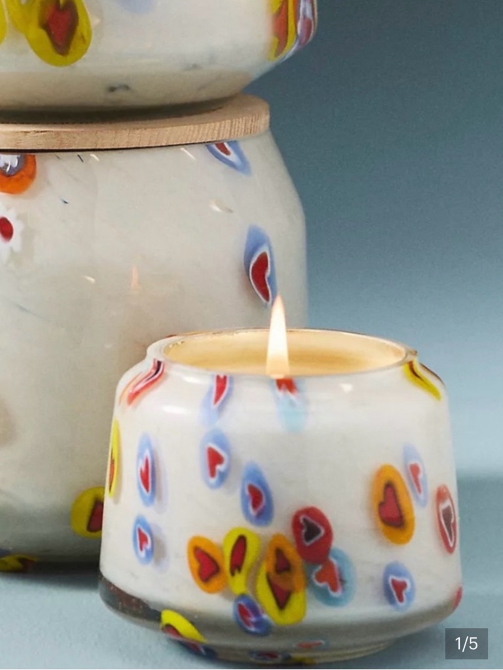 The Gather Candle by Anthropologie: Fresh Vanilla Orchid & Sea Salt NWT